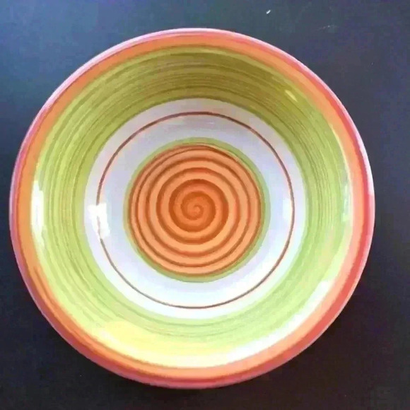 Pier 1 Import Valencia soup/salad set of 4 bowls 8.5 stoneware - Picture 1 of 2